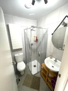 Koupelna v ubytování Apartamento Mar Jonica
