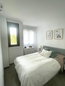 Postel nebo postele na pokoji v ubytování Apartamento Mar Jonica