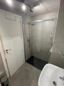 Koupelna v ubytování Apartamento Mar Jonica