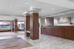 a lobby of a hospital with a reception desk at Delta Hotels by Marriott Baltimore North in Baltimore +19 photos