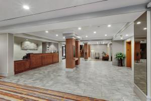 a lobby of a hospital with a reception area at Delta Hotels by Marriott Baltimore North in Baltimore