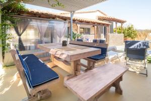 Patio nebo venkovní prostory v ubytování Boem Villa in Nafpliο