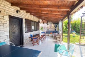 Patio nebo venkovní prostory v ubytování Boem Villa in Nafpliο
