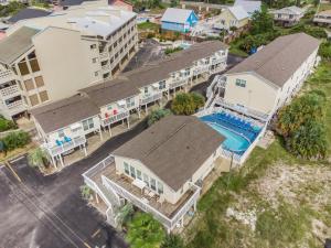 an aerial view of a resort with a swimming pool at Sea & Sun 204 by Vacation Homes Collection in Gulf Shores