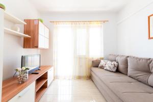 Televízia a/alebo spoločenská miestnosť v ubytovaní Apartment Mavarstica 17821b