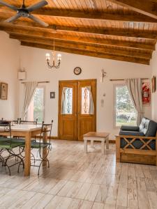 Posezení v ubytování Casa de Colores