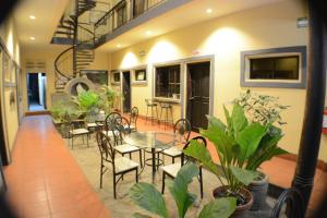 Εστιατόριο ή άλλο μέρος για φαγητό στο Hotel Los Balcones de Chinandega