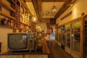 Televisyen dan/atau pusat hiburan di 张家界天门山伴田居民宿