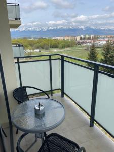 A balcony or terrace at MK Apartment FREE Parking
