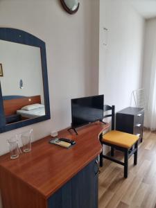 TV a/nebo společenská místnost v ubytování Complex Astra