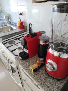 Departamento Alta Cordoba "Lautaro", con Pileta的厨房或小厨房
