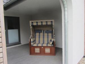Postel nebo postele na pokoji v ubytování Wohnung-Surf