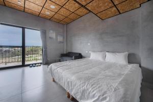 Postel nebo postele na pokoji v ubytování Sun Island