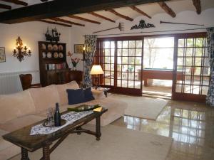 Posezení v ubytování Villa Colina Ibiza