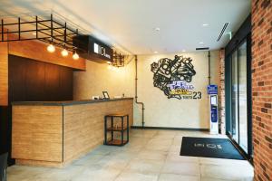 The lobby or reception area at ICI HOTEL Asakusabashi