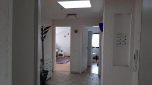 Koupelna v ubytování Ferienwohnung-Zweiburgenblick