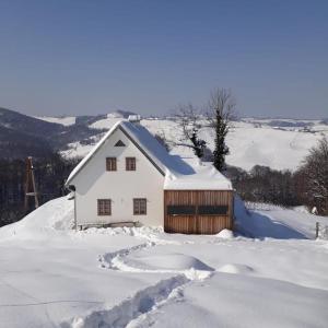Weingartenhaus Eckberg41 during the winter
