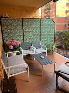 Balkón alebo terasa v ubytovaní casa RosAlina