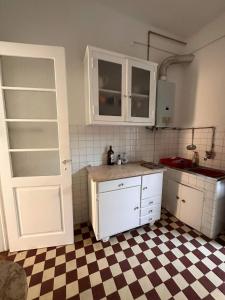 Kjøkken eller kjøkkenkrok på Lisbon Sea and City