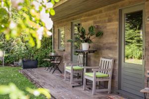 Zahrada ubytování B&B Het Brembos