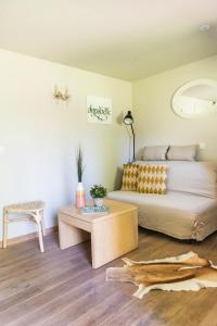 Postel nebo postele na pokoji v ubytování B&B Het Brembos