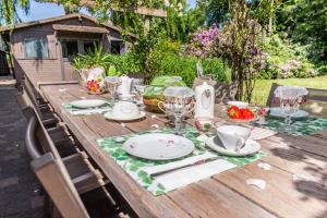 Zahrada ubytování B&B Het Brembos
