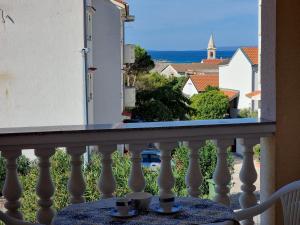 Balkón nebo terasa v ubytování Apartments HARMONY Novalja