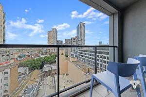 Nespecifikovaný výhled na destinaci Sydney nebo výhled na město při pohledu z apartmánu