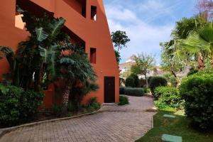 Ogród w obiekcie Jardines de Nueva Galera