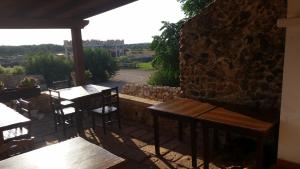 Balkón nebo terasa v ubytování Agriturismo La Lucia