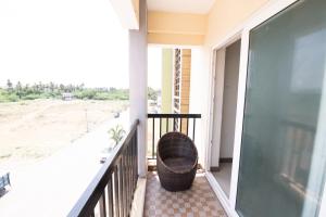 Balkón nebo terasa v ubytování High Point Serviced Apartment