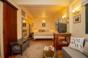Postel nebo postele na pokoji v ubytování Amritara Luxury Villa Tosca, Gangtok
