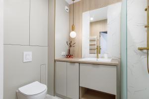 Kúpeľňa v ubytovaní Wyspa Solna Kołobrzeg by Renters Prestige
