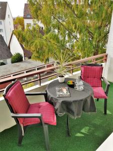 Posezení v ubytování Apart Hotel Freiburg