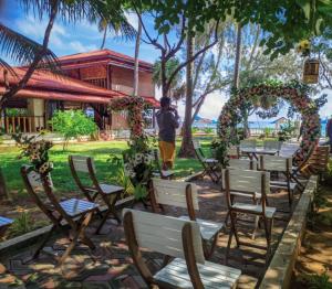 Zahrada ubytování Blue Sand Beach Resort