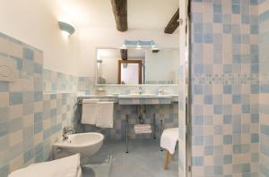 Koupelna v ubytování B&B I Tre Camini