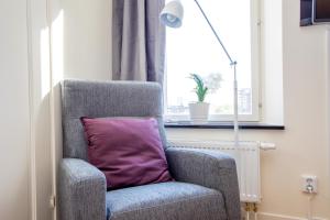 Area soggiorno di ApartDirect Linköping Vasastaden