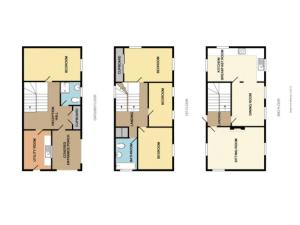 a floor plan of the residences at avalon commons at Holiday Home Driftwood by Interhome in Shaldon