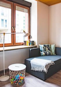 Posezení v ubytování Moderne Wohnung in Neuwied City - fußläufig zum Rhein