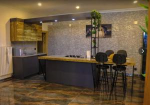 Kuchyň nebo kuchyňský kout v ubytování Fenix loft