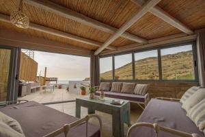 Posezení v ubytování Διαμέρισμα Villa Iro