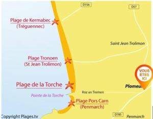 Photo de la galerie de l'établissement Maison centre bourg, 6 pers, 5 minutes de la plage, à Plomeur 22 autres photos