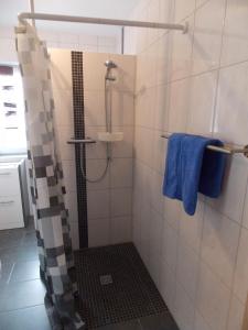 Koupelna v ubytování Ferienwohnung Sarah & Thorsten Blum