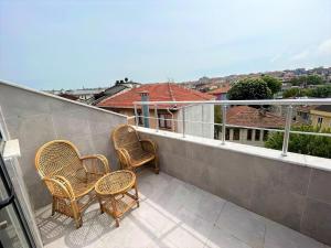 Balkoni atau teres di ZMF Pansiyon
