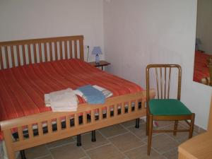 Postel nebo postele na pokoji v ubytování Agriturismo Ternova