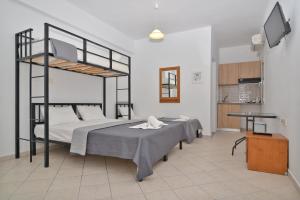 Posteľ alebo postele v izbe v ubytovaní Apartments Kalina