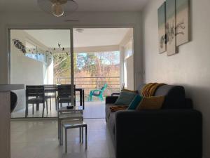 Χώρος καθιστικού στο Appart'Calvi, 200 m de la plage de la Pinède, WIFI gratuit +20 φωτογραφίες