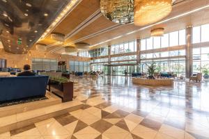 Lobbyen eller receptionen på Hotel de Convenções de Talatona, HCTA