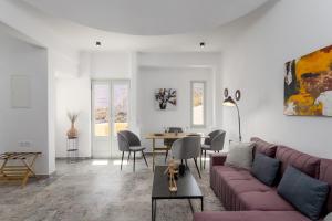 Posezení v ubytování Geminos Complex Villas
