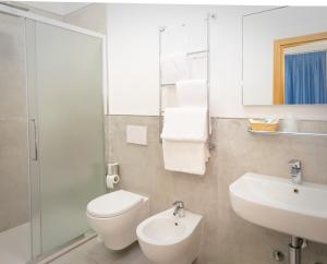 Ванная комната в Hotel Anna